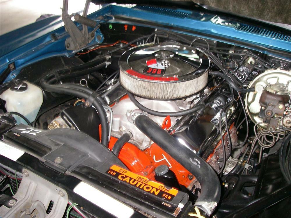 1969 CHEVROLET CAMARO RS/SS CONVERTIBLE - Engine - 79138
