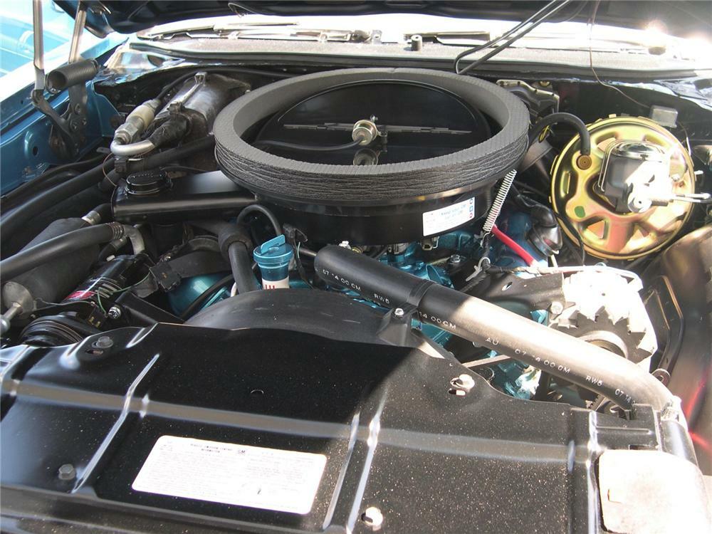 1972 OLDSMOBILE CUTLASS 442 CONVERTIBLE - Engine - 79139