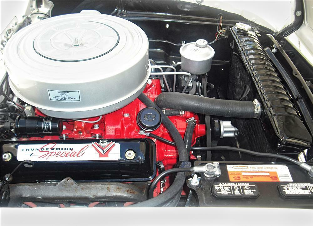 1957 FORD FAIRLANE 500 SKYLINER RETRACTABLE - Engine - 79146