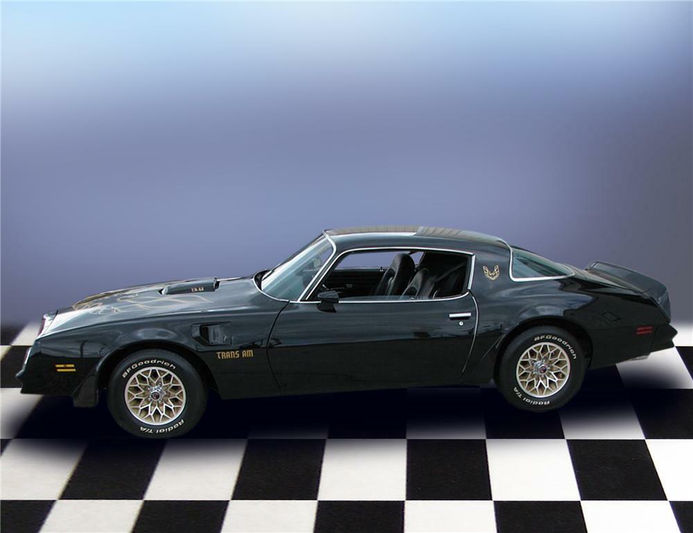 1977 PONTIAC FIREBIRD TRANS AM COUPE - Side Profile - 79185