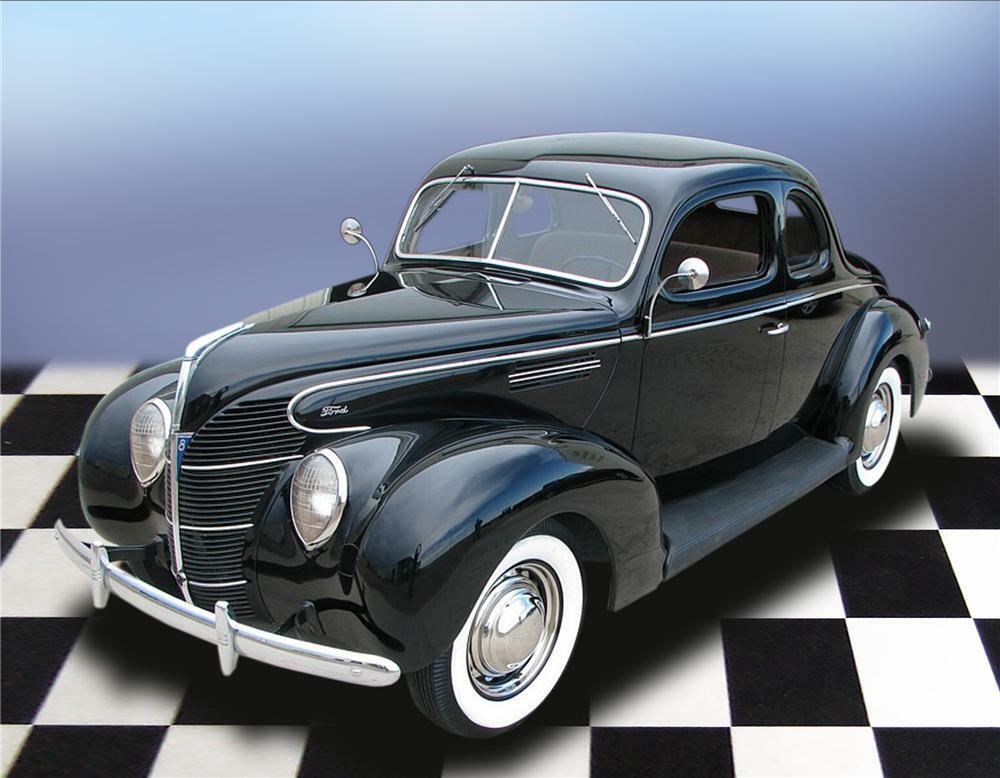 1939 FORD STANDARD 5 WINDOW COUPE - Front 3/4 - 79196