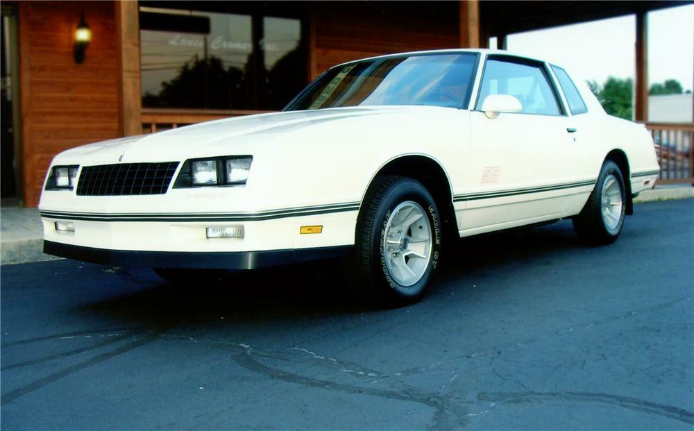1987 Chevrolet Monte Carlo Ss Aero Coupe