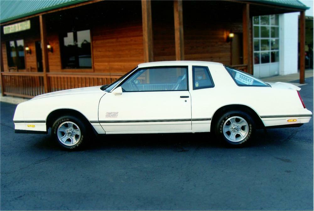 1987 CHEVROLET MONTE CARLO SS AERO COUPE - Side Profile - 79236