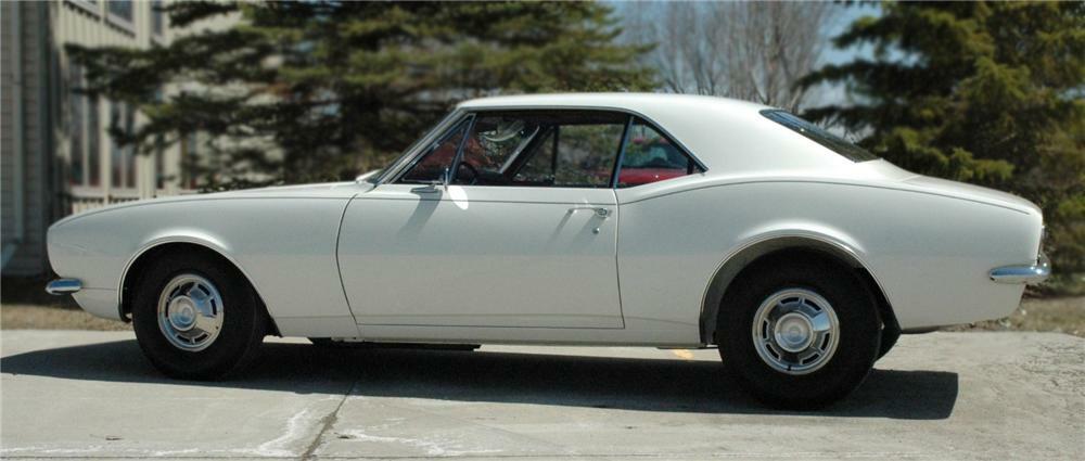 1967 CHEVROLET CAMARO COUPE - Side Profile - 79698