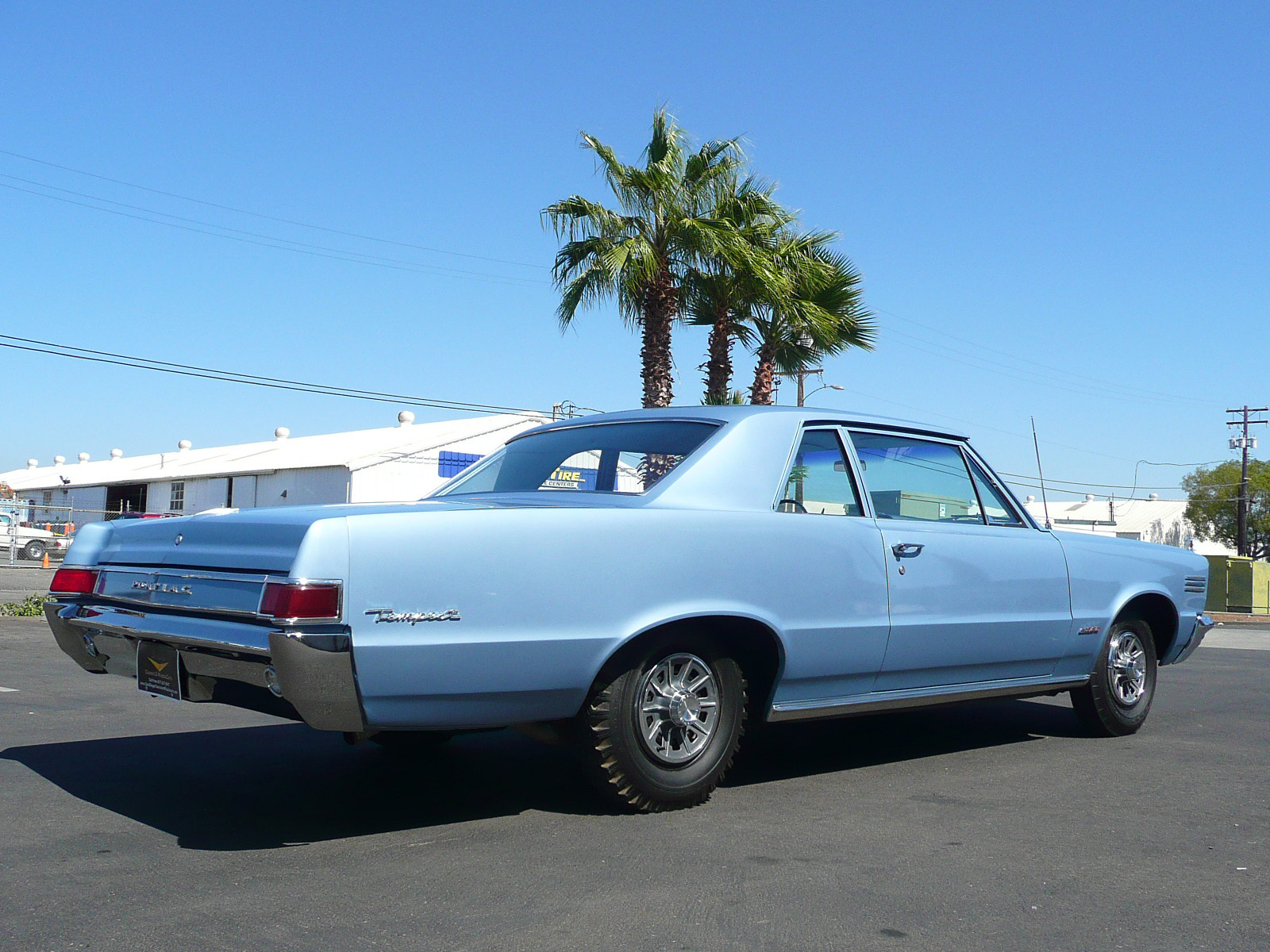 1965 PONTIAC TEMPEST 2 DOOR HARDTOP - Side Profile - 80996
