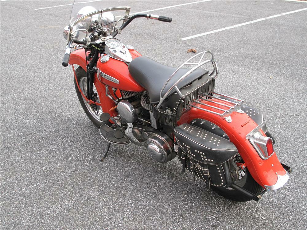 1949 HARLEY-DAVIDSON WL MOTORCYCLE - Rear 3/4 - 81015