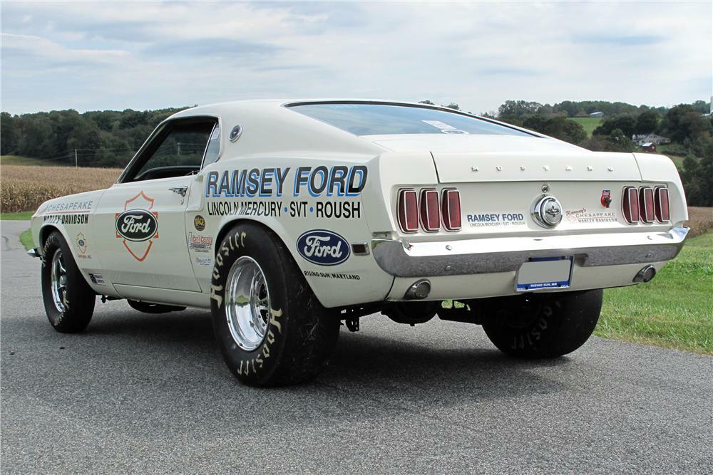 1969 Ford Mustang Custom Fastback Drag Car