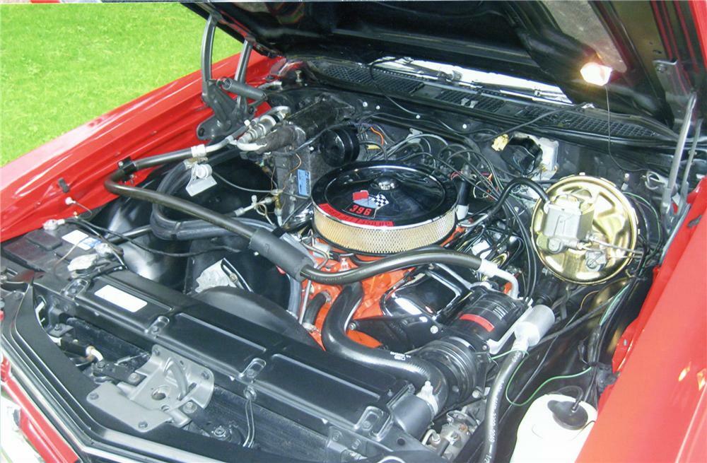 1970 CHEVROLET CHEVELLE SS 396 2 DOOR HARDTOP - Engine - 81029