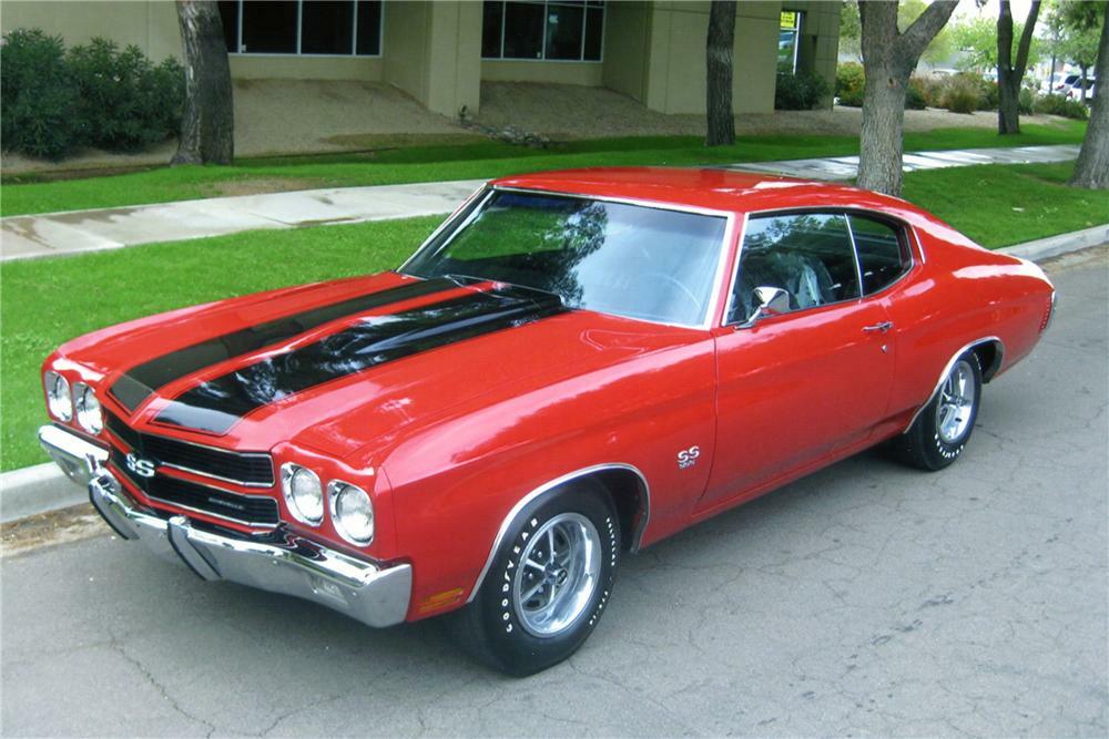 1970 CHEVROLET CHEVELLE SS 396 2 DOOR HARDTOP - Front 3/4 - 81029
