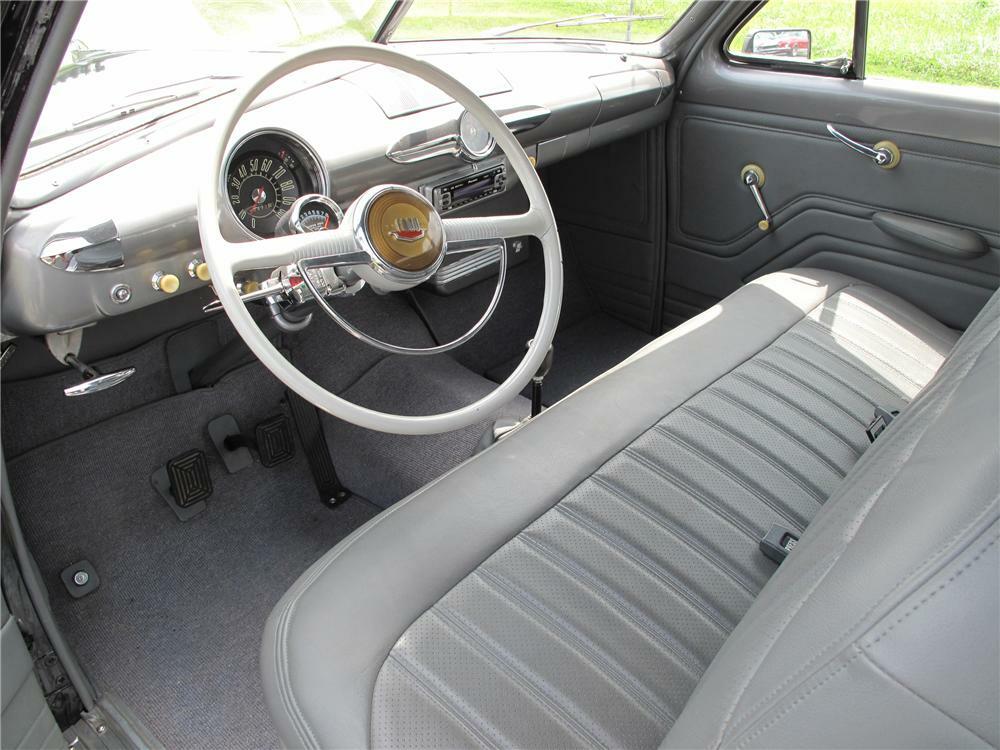 1950 FORD CUSTOM 2 DOOR SEDAN - Interior - 81101