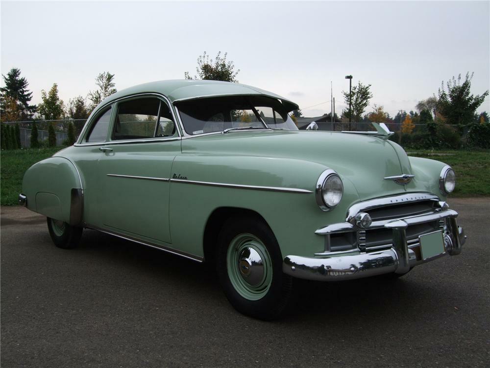 1950 CHEVROLET CLUB 2 DOOR COUPE - Front 3/4 - 81129