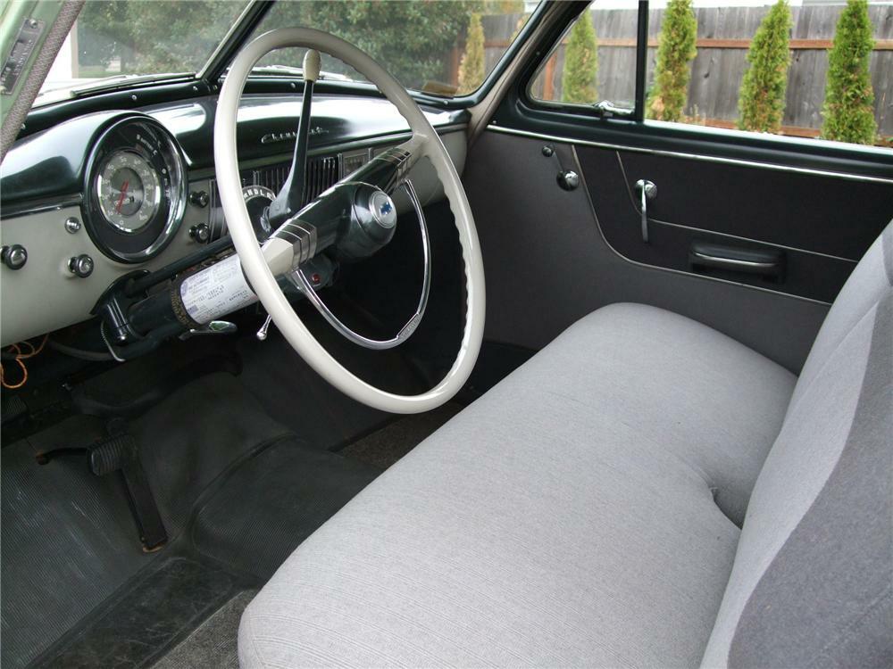 1950 CHEVROLET CLUB 2 DOOR COUPE - Interior - 81129