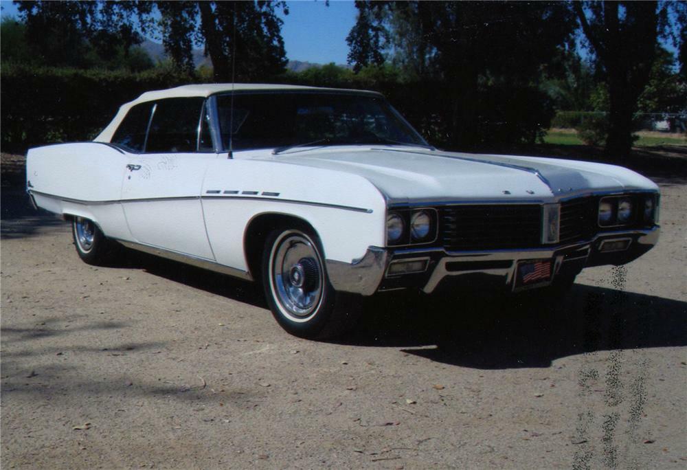 1967 BUICK ELECTRA 225 2 DOOR CONVERTIBLE - Front 3/4 - 81151