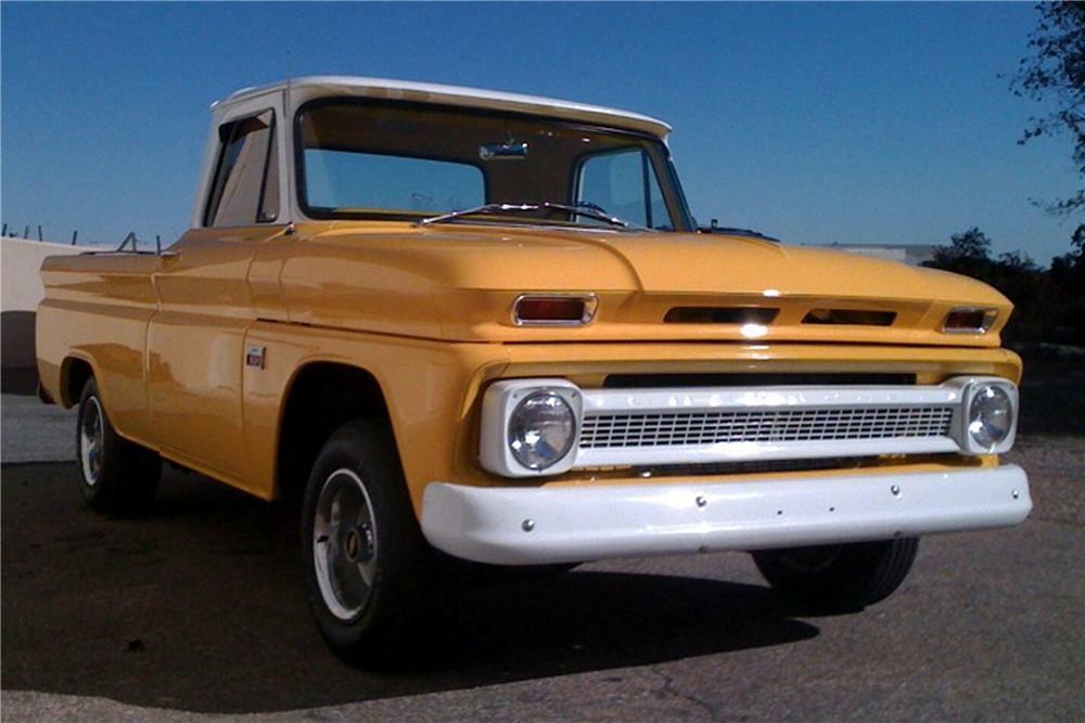 1966 CHEVROLET FLEETSIDE 1/2 TON PICKUP - Front 3/4 - 81183