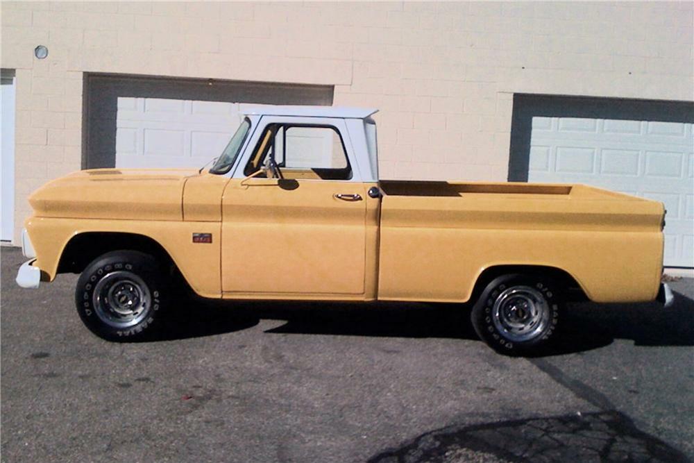 1966 CHEVROLET FLEETSIDE 1/2 TON PICKUP - Side Profile - 81183