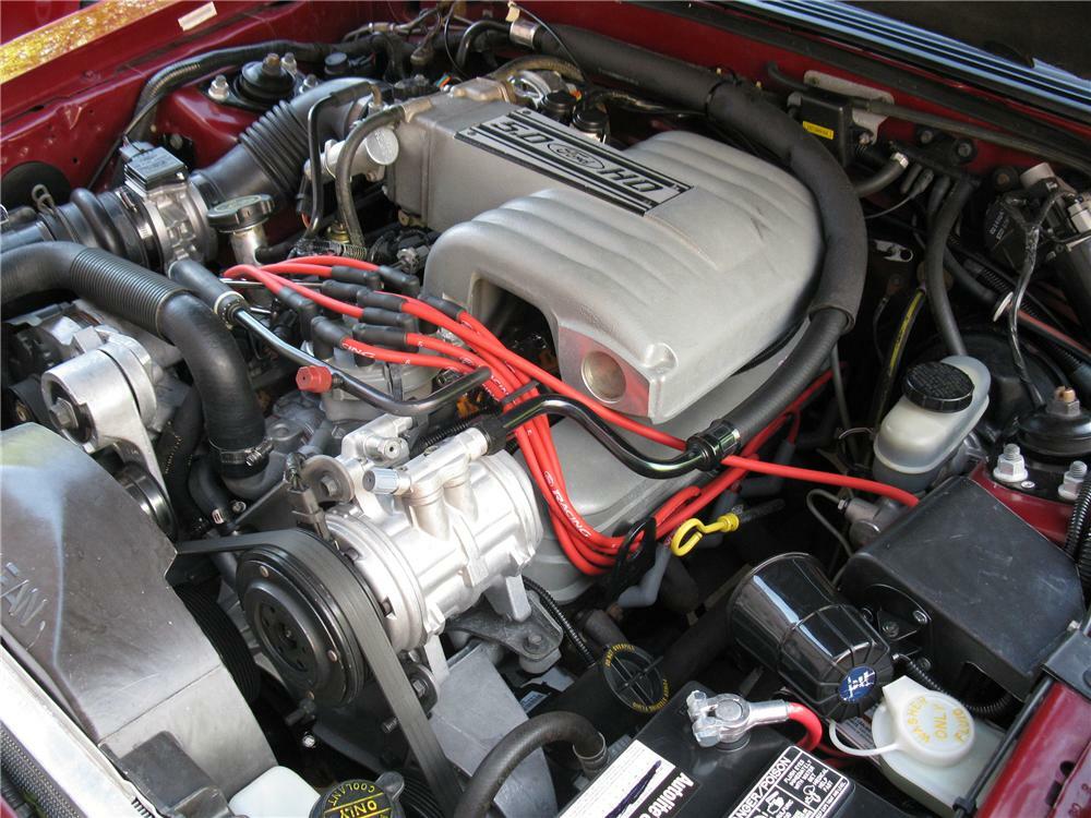 1992 FORD MUSTANG GT CONVERTIBLE - Engine - 81214
