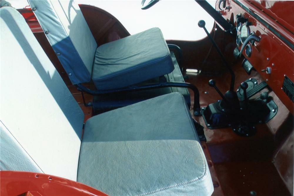 1948 WILLYS JEEP CJ2A   - Interior - 81284