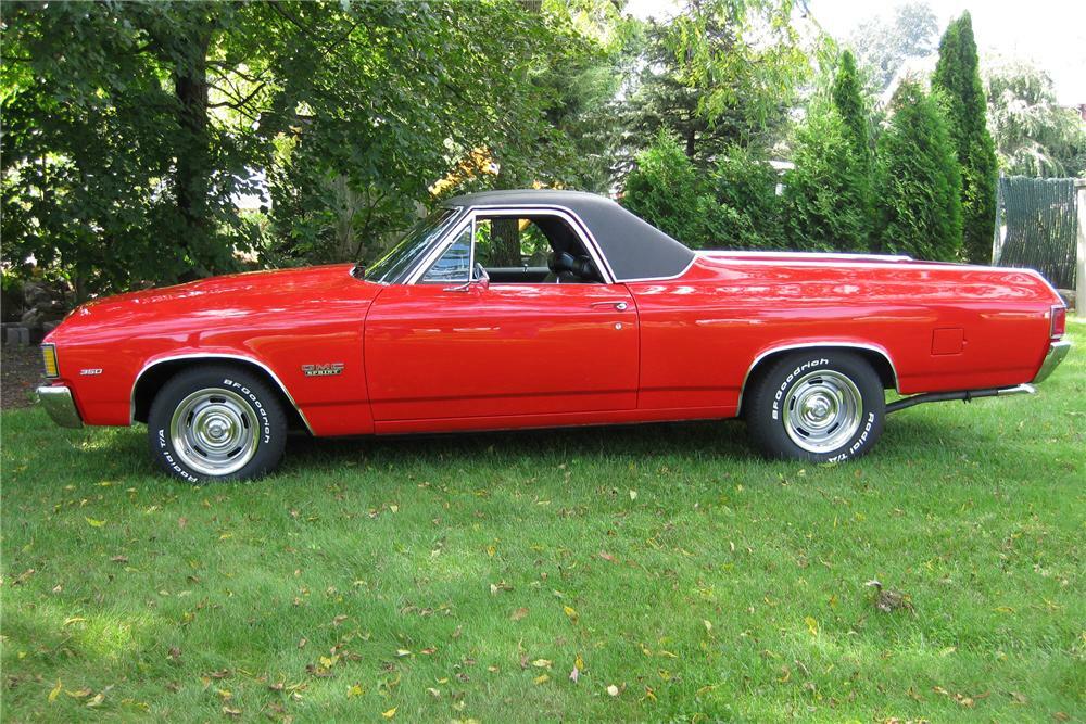 1972 GMC SPRINT PICKUP - Side Profile - 81308