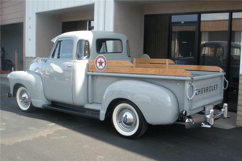 1954 CHEVROLET 3100 5 WINDOW PICKUP - Rear 3/4 - 81358