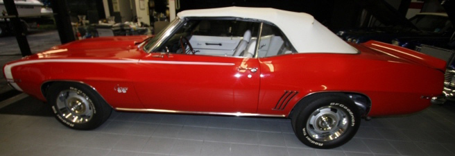 1969 CHEVROLET CAMARO RS/SS CONVERTIBLE - Front 3/4 - 81439