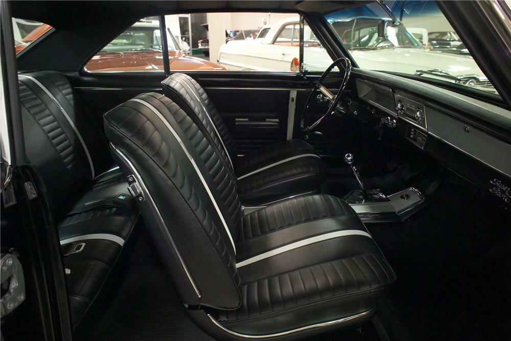1967 CHEVROLET NOVA 2 DOOR COUPE - Interior - 81579