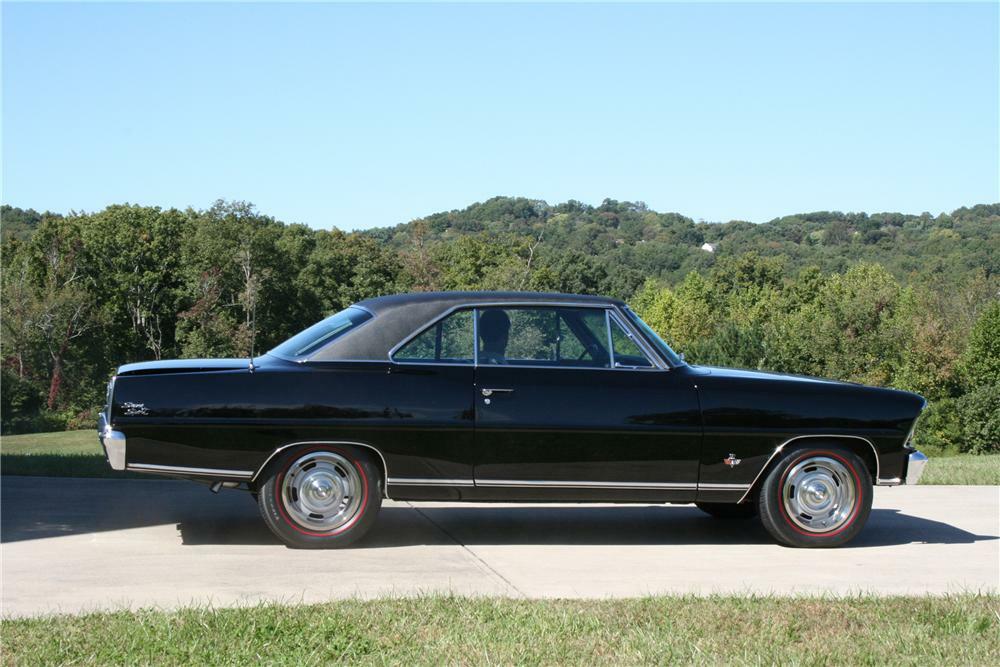 1967 CHEVROLET NOVA 2 DOOR COUPE - Side Profile - 81579