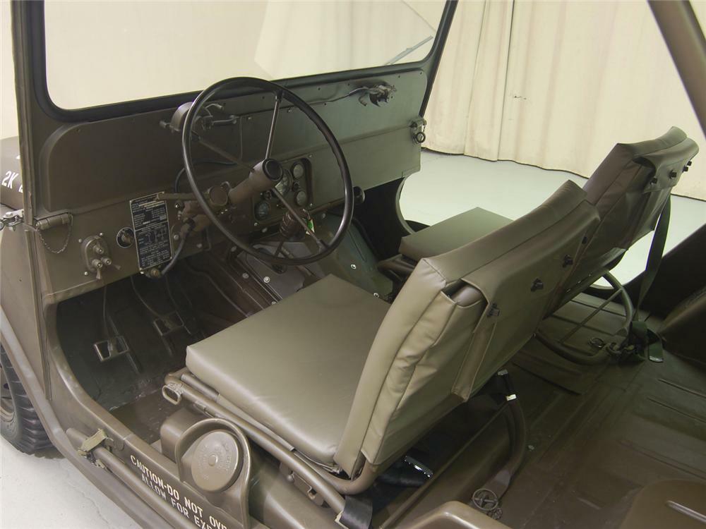 1966 FORD M151 MILITARY JEEP - Interior - 81620