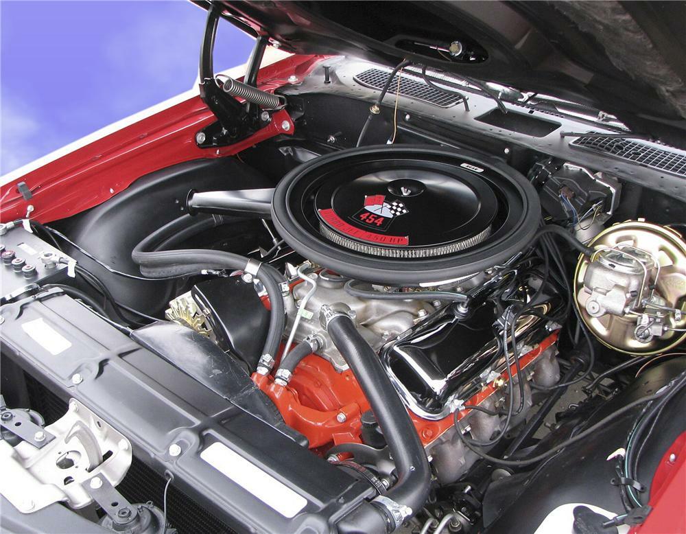 1970 CHEVROLET CHEVELLE CONVERTIBLE - Engine - 81745