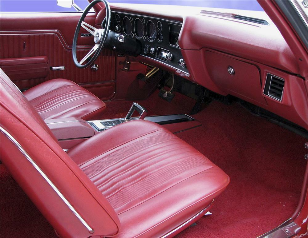 1970 CHEVROLET CHEVELLE CONVERTIBLE - Interior - 81745