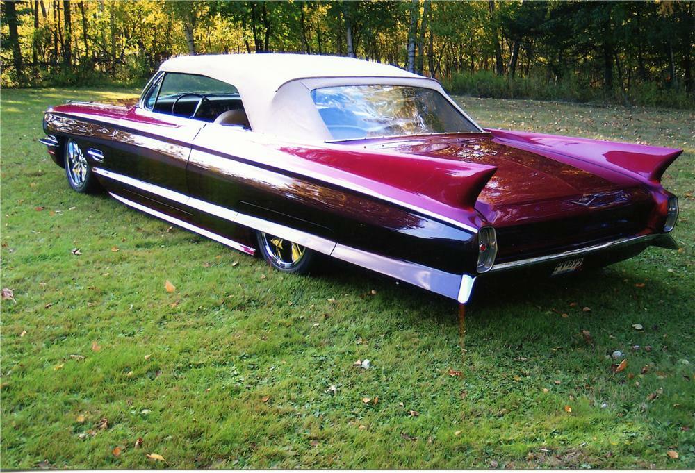 1962 CADILLAC CUSTOM CONVERTIBLE - Rear 3/4 - 81751