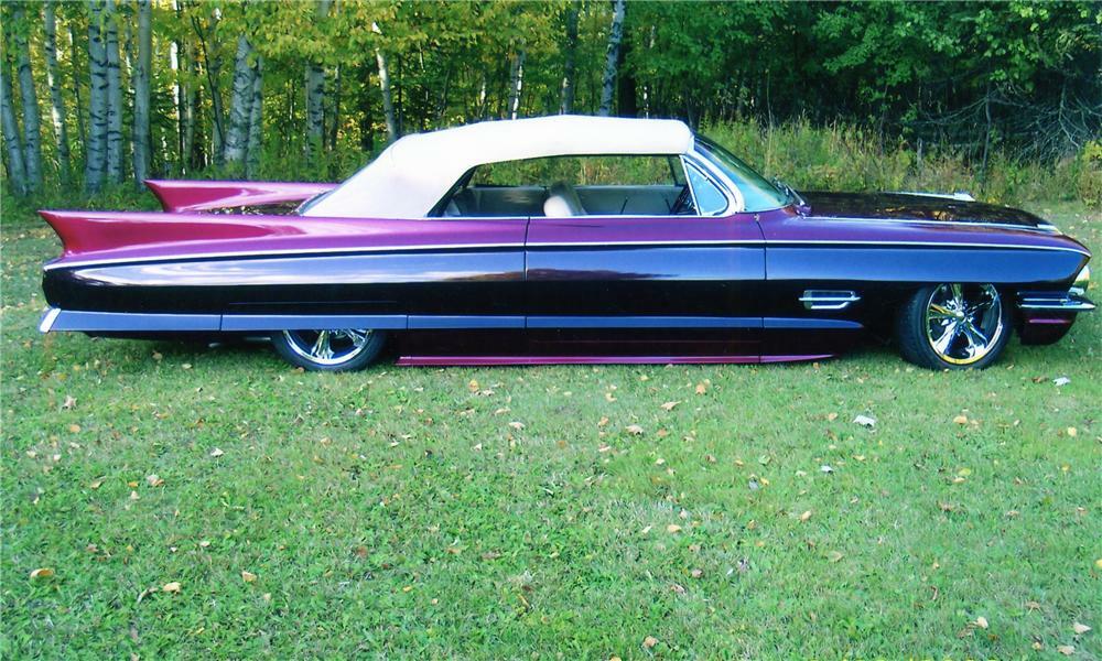 1962 CADILLAC CUSTOM CONVERTIBLE - Side Profile - 81751