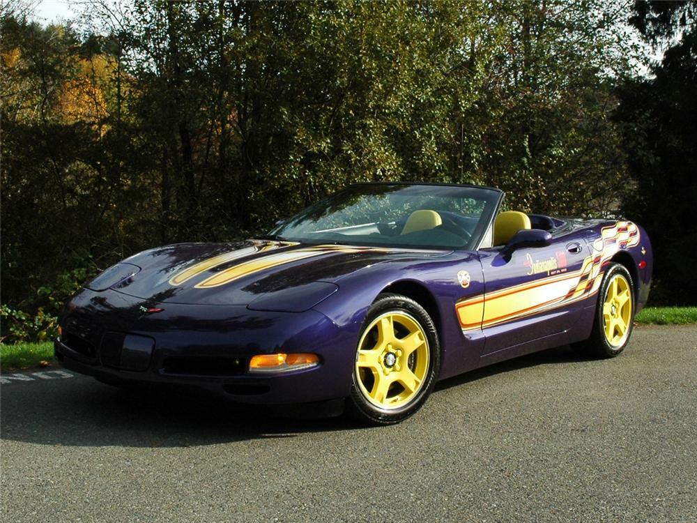 1998 CHEVROLET CORVETTE INDY PACE CAR CONVERTIBLE - Front 3/4 - 81773