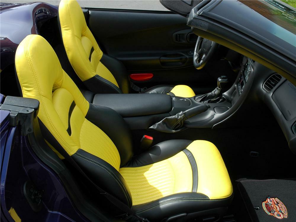 1998 CHEVROLET CORVETTE INDY PACE CAR CONVERTIBLE - Interior - 81773