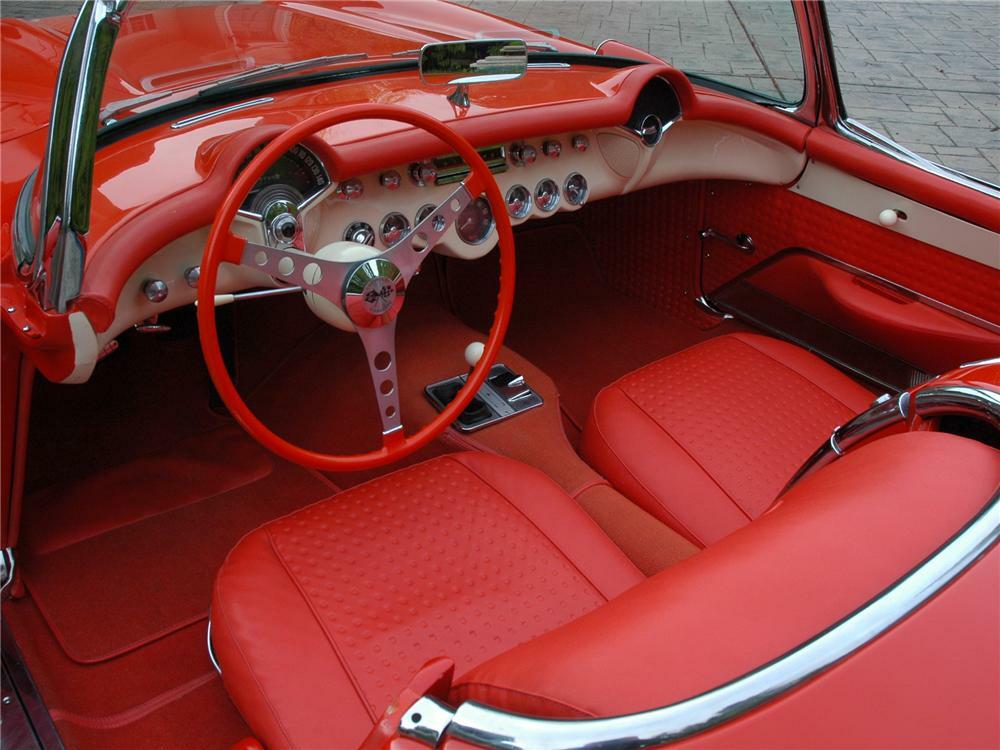 1957 CHEVROLET CORVETTE CONVERTIBLE - Interior - 81781