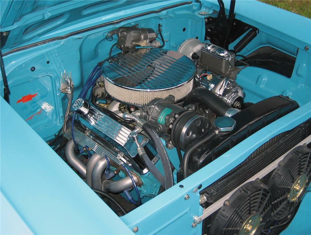 1957 CHEVROLET 210 2 DOOR CUSTOM HARDTOP - Engine - 81835