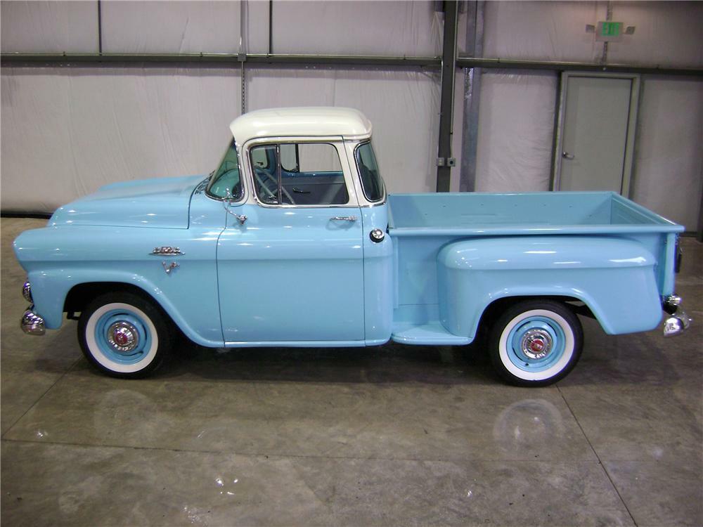 1959 GMC 100 STEPSIDE PICKUP - Side Profile - 81901