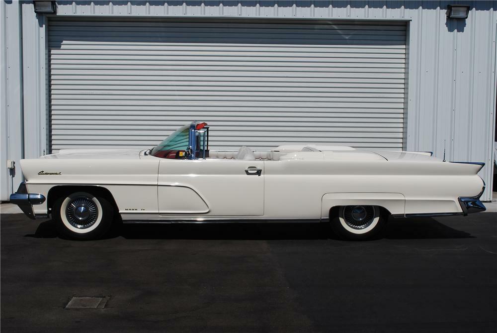 1959 LINCOLN CONTINENTAL MARK IV CONVERTIBLE - Side Profile - 81935