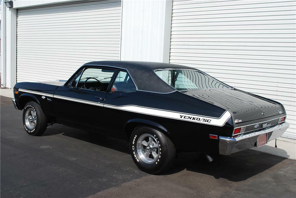 1969 CHEVROLET NOVA COUPE YENKO RE-CREATION - Rear 3/4 - 81942