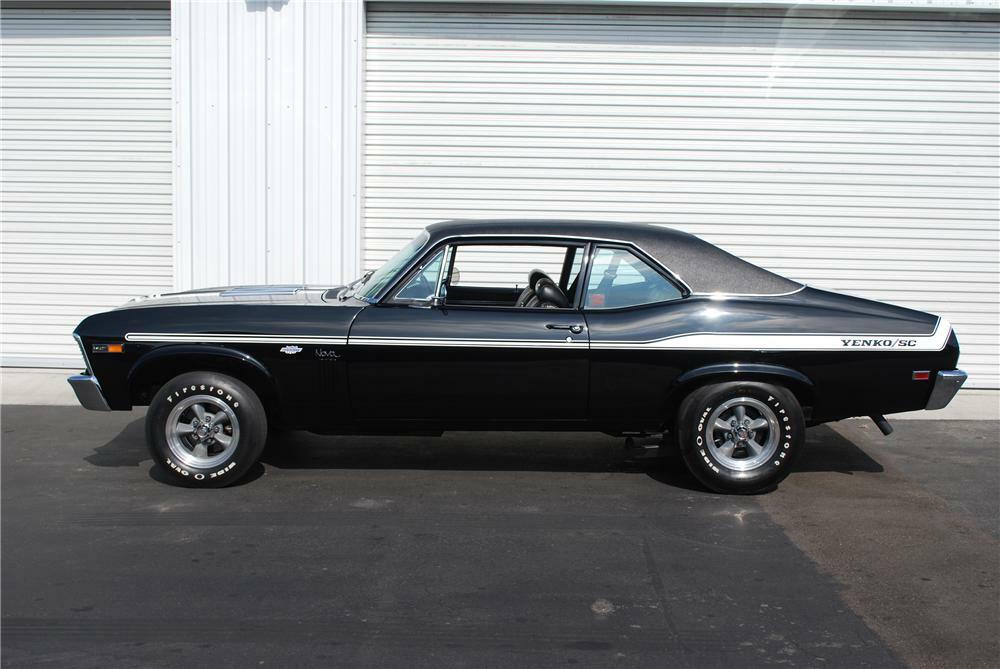 1969 CHEVROLET NOVA COUPE YENKO RE-CREATION - Side Profile - 81942