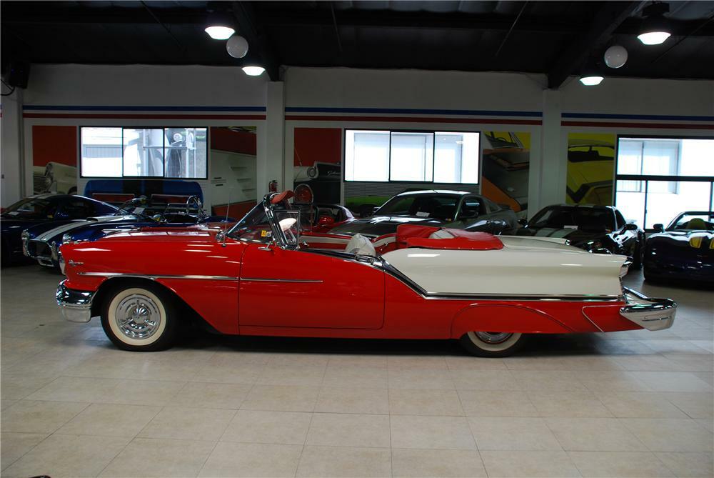 1957 OLDSMOBILE SUPER 88 CONVERTIBLE - Side Profile - 81944