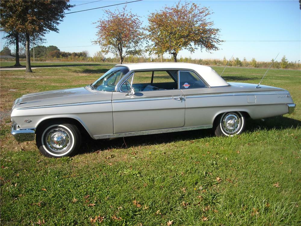 1962 CHEVROLET IMPALA SS 2 DOOR HARDTOP - Side Profile - 81953