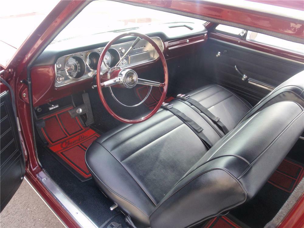 1965 CHEVROLET CHEVELLE CUSTOM 2 DOOR HARDTOP - Interior - 81969