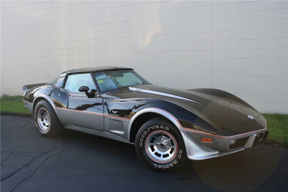 1978 CHEVROLET CORVETTE PACE CAR COUPE - Front 3/4 - 82045