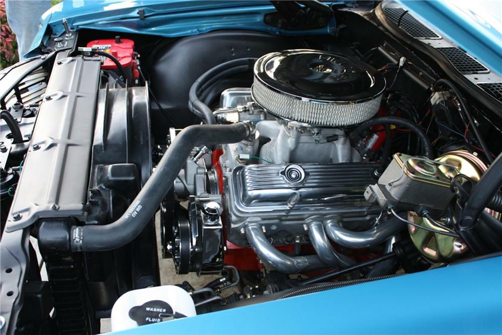 1972 CHEVROLET CHEVELLE SS CONVERTIBLE - Engine - 82165