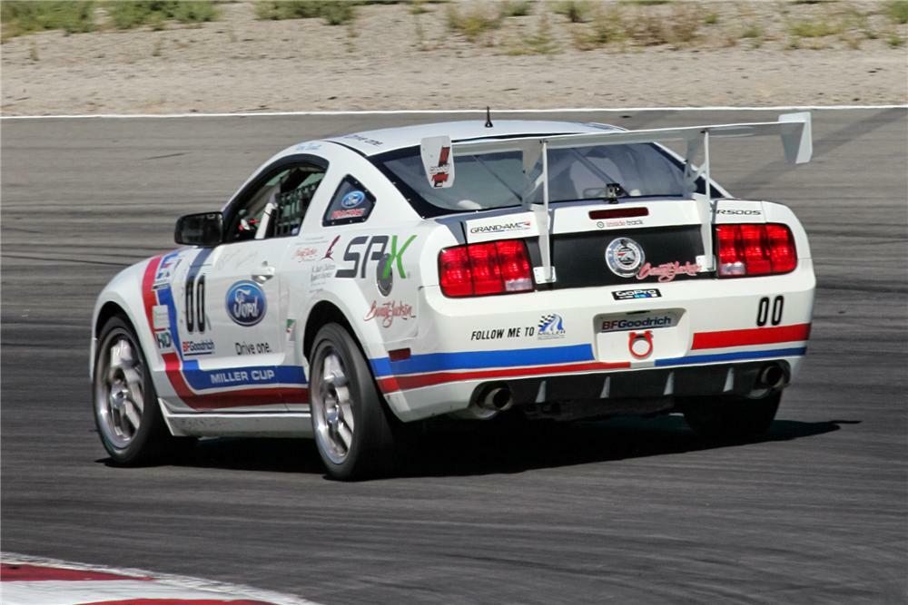 2008 FORD MUSTANG FR500S FASTBACK RACECAR - Rear 3/4 - 82237