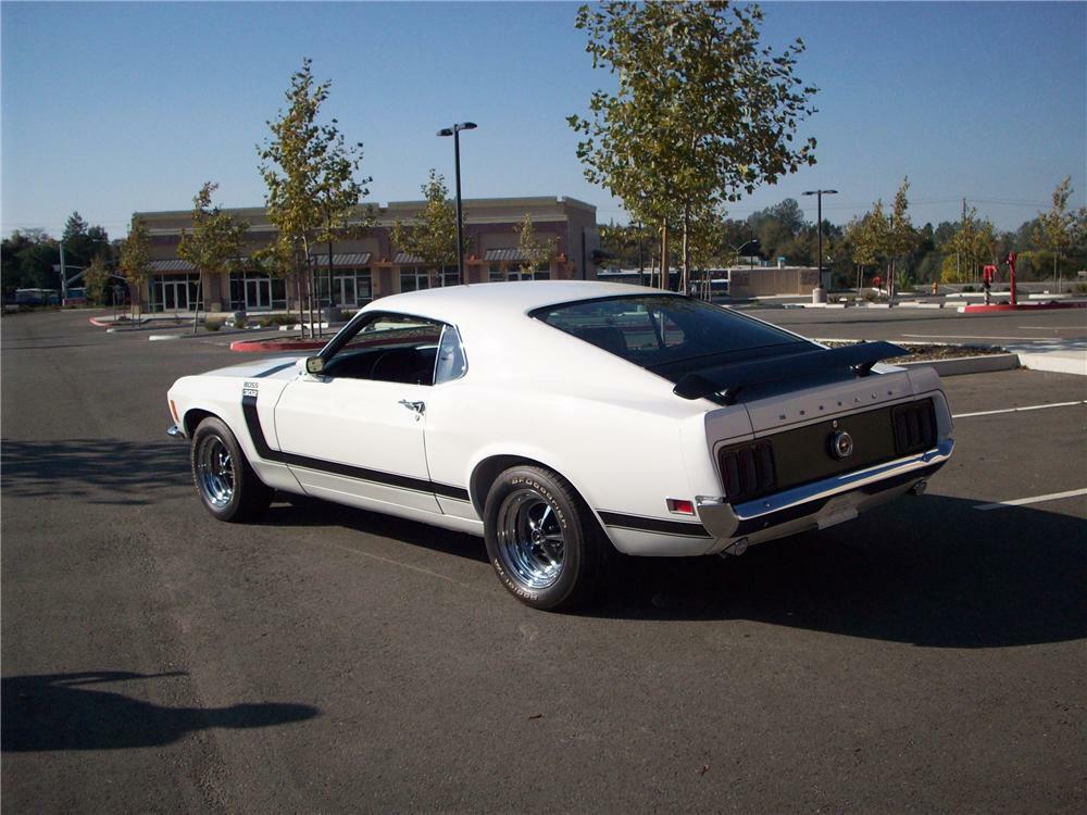 1970 FORD MUSTANG BOSS 302 FASTBACK - Rear 3/4 - 82242