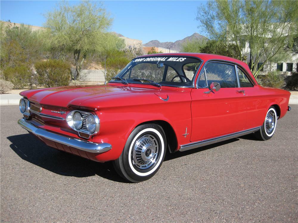 1963 CHEVROLET CORVAIR MONZA COUPE - Front 3/4 - 82603