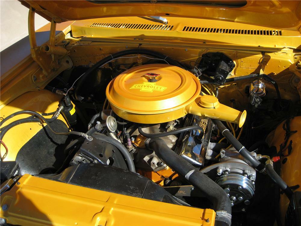 1971 CHEVROLET NOVA CUSTOM 2 DOOR COUPE - Engine - 82733