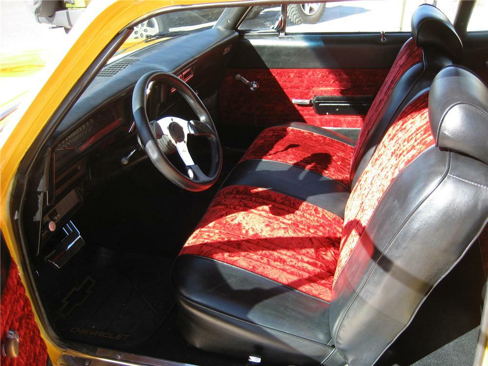 1971 CHEVROLET NOVA CUSTOM 2 DOOR COUPE - Interior - 82733