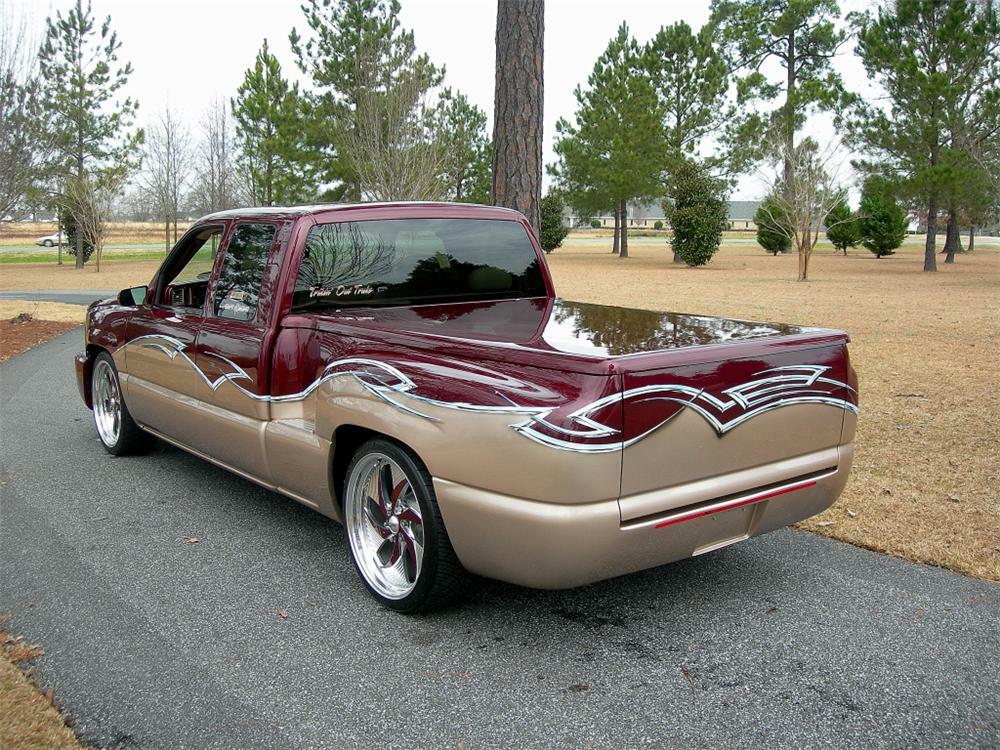 1999 CHEVROLET SILVERADO CUSTOM PICKUP - Rear 3/4 - 88844